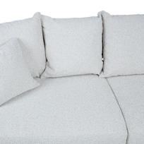 180 cm sofa - Sofa Home4you Magnolia, šviesiai smėlinė, 96 x 180 cm x 76 cm - 4 nuotrauka