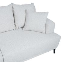 180 cm sofa - Sofa Home4you Magnolia, šviesiai smėlinė, 96 x 180 cm x 76 cm - 5 nuotrauka