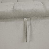 sofa lova home4you - Sofa-lova Home4you STELLA su spyruokliniu čiužiniu, pilka (Gray) - 3 nuotrauka
