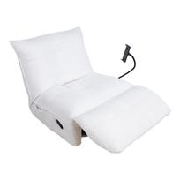 fotelis reglaineris - Atlošiamas krėslas Home4you Win-Win, baltas, 95 cm x 80 cm x 90 cm - 9 nuotrauka