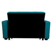 melyna sofa lova - Sofa-lova Home4you Feya, mėlyna, 146 x 86 cm x 88 cm - 3 nuotrauka