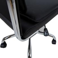 biuro kedes mechanizmas - Darbo kėdė Home4you Ultra 27507, 54.5 x 60 x 106.5 - 116.5 cm, juoda - 2 nuotrauka