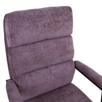 50 x 50 tasai - Kėdė Home4you Remy, 72 x 65 x 108 - 115 cm, violetinė - 4 nuotrauka