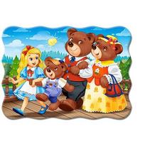 puzzle castorland - Castorland Puzzle Goldilocks And Thre Brears 30pcs - 2 nuotrauka
