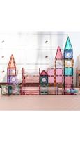 magnetiniai rutuliukai - Connetix pastelinė kamuoliukų trasa 106 dalys - 12 nuotrauka