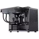 micro atx case - Jonsplus Z20 Mesh Mini Tower Micro-ATX Juodas (Black) - 2 nuotrauka