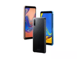 a750 - Samsung "Gradation Cover Galaxy A7 2018 (EF-AA750CLEGWW)" Blue - 2 nuotrauka