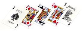 bicycle standard - BICYCLE Rider Standard pokerio kortos (Pilkos) - 2 nuotrauka