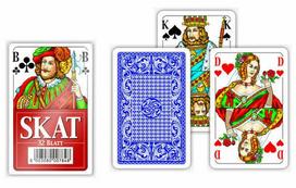 playing cards - Modiano Skat žaidimų kortos (Mėlynos) - 3 nuotrauka