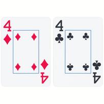 copag - Dvi pokerio kortų kaladės Copag Wsop Jumbo Index - 2 nuotrauka