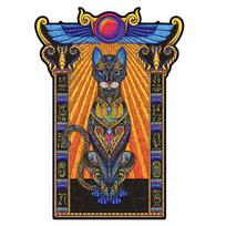 delione kates - Fantasy Puzzles Bastet medinė dėlionė, M dydis, 150 det. - 11 nuotrauka