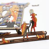 delione kates - Fantasy Puzzles Bastet medinė dėlionė, M dydis, 150 det. - 12 nuotrauka