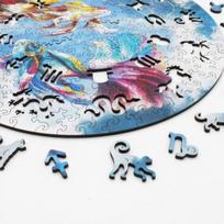medine zuvis - Fantasy Puzzles Žuvys (Zodiakai) medinė dėlionė, 200 det. - 3 nuotrauka