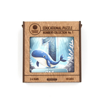 delione skaiciai - Fantasy Puzzles Lavinamoji Dėlionė Iš Medžio (Skaičių kolekcija nr. 1) (EN) - 8 nuotrauka