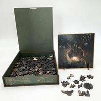 karaliu pasakos - Fantasy Puzzles M.K. Čiurlionis Karalių pasaka, medinė dėlionė XL, 700 det. - 4 nuotrauka
