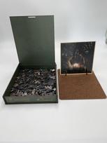 karaliu pasakos - Fantasy Puzzles M.K. Čiurlionis Karalių pasaka, medinė dėlionė XL, 700 det. - 6 nuotrauka