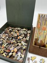 ciurlionis - Fantasy Puzzles M.K. Čiurlionis Pasaulio sutvėrimas IX medinė dėlionė, M, 150 det. - 5 nuotrauka