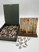 ciurlionis - Fantasy Puzzles M.K. Čiurlionis Pasaulio sutvėrimas IX medinė dėlionė, M, 150 det. - 6 nuotrauka