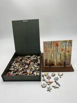 ciurlionis - Fantasy Puzzles M.K. Čiurlionis Pasaulio sutvėrimas IX medinė dėlionė, M, 150 det. - 8 nuotrauka