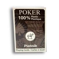 plastikinis stalas - Piatnik Plastikinės pokerio kortos - 3 nuotrauka