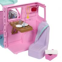 lele barbie - Mattel Barbie Dream Land Road Trip Camper JMK45, rožinė (Pink) - 2 nuotrauka
