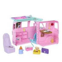 lele barbie - Mattel Barbie Dream Land Road Trip Camper JMK45, rožinė (Pink) - 5 nuotrauka