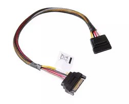 sata 3 kabelis - Akasa Adapter SATA to SATA 0.3m - 3 nuotrauka