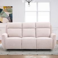 sofa senukai - Sofa-lova MAREN 3-vietė, smėlio (Beige) - 4 nuotrauka