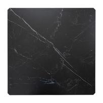 ermitazas stalai - Lauko stalas Home4you Carves, antracito, 90 cm x 90 cm x 75 cm - 2 nuotrauka