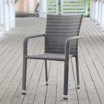 senukai foteliai - Lauko kėdė Garden4you Larache, pilka, 57 cm x 61 cm x 83 cm - 5 nuotrauka