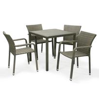 senukai foteliai - Lauko kėdė Garden4you Larache, pilka, 57 cm x 61 cm x 83 cm - 6 nuotrauka