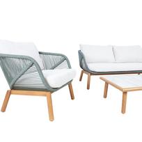 lauko baldai senukai - Lauko baldų komplektas TUXEDO Stalas, sofa ir 2 kėdės - 8 nuotrauka