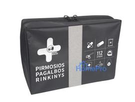 pirmos pagalbos vaistinele - Atnaujintos sudėties pirmos pagalbos vaistinėlė, rinkinys PVC dėkle (Atitinka SAM Nr. V-2876) - 4 nuotrauka