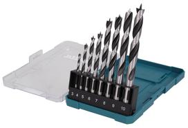 makita dalys - Grąžtų komplektas Makita D-77257, medienai, tiesus, 3 mm x 10 cm - 2 nuotrauka