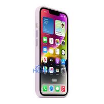 deklai iphone 14 silicone - Apple ®®Silicone Case with MagSafe iPhone 14 (MPRY3ZM/ A)®® Lilac - 2 nuotrauka