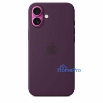 originalus iphone deklas - APPLE iPhone 16 Plus Silicone MagSafe - Plum - 2 nuotrauka