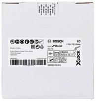 bosch x lock - Šlifavimo diskelis BOSCH X-Lock, 125 mm, K 60 - 3 nuotrauka