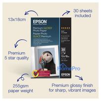 epson premium glossy photo - Popierius Epson Premium Glossy Photo | 255g | 13x18 | 30lap - 4 nuotrauka