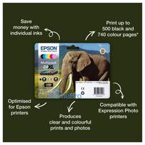 spausdintuvas epson spalvotas - EPSON Tinte Multipack 6-colours 24XL | C13T24384011 - 7 nuotrauka