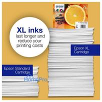 spausdintuvas epson spalvotas - EPSON Multipack 5-colours 33 Easymail | C13T33374510 - 5 nuotrauka