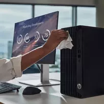 16gb ram 512gb ssd - HP Pro 400 G9 Tower, Intel Core i5-14500, 16GB RAM, 512GB SSD, Windows 11 Pro, Juodas (Black) - 5 nuotrauka