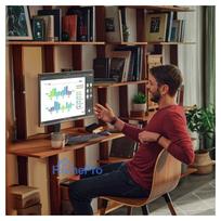 ssd - HP OmniStudio X 27" FHD IPS All-in-One Ultra 5-125H, 16GB RAM, 512GB SSD, Windows 11, Juodas (Black) - 13 nuotrauka
