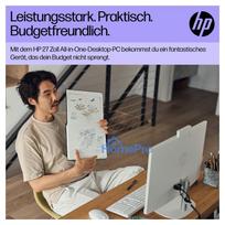 all in one 27 - HP All-in-One 27-cr0102ng, Intel i5-1335U, 16GB DDR4, 1TB SSD, Iris Xe Graphics, Juodas (Black) - 14 nuotrauka