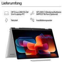 hp envy x360 - HP Envy x360 16-ac0158ng, Intel Core Ultra 5 125U, 16 GB, 512 GB, 16.0", 2.8K OLED Touch, Juodas (Black) - 19 nuotrauka