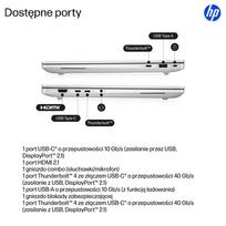 ultra 7 - HP ZBook Ultra G1a A3ZS3ET, AMD Ryzen AI Max PRO 390, 32 GB, 1 TB, 14", WUXGA, Silver (Sidabrinis) - 19 nuotrauka
