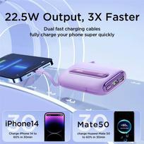 power bank joyroom - Joyroom JR-L012 Plus Colorful, 20000mAh, 22.5W, baltas - 4 nuotrauka
