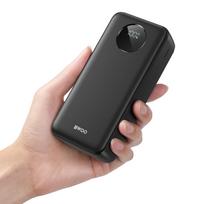 power bank 30000mah - BWOO BO-P64, 30000mAh, 22.5W, juodas (black) - 3 nuotrauka