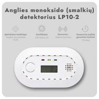 dumu detektorius - Anglies monoksido detektorius LP10-2 - 5 nuotrauka
