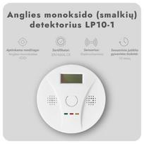 dumu detektorius - Anglies monoksido detektorius LP10-1 - 7 nuotrauka