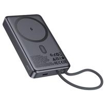 magsafe baterija - Hoco Q44 Magnetic, 10000mAh, 20W, juodas (black) - 5 nuotrauka